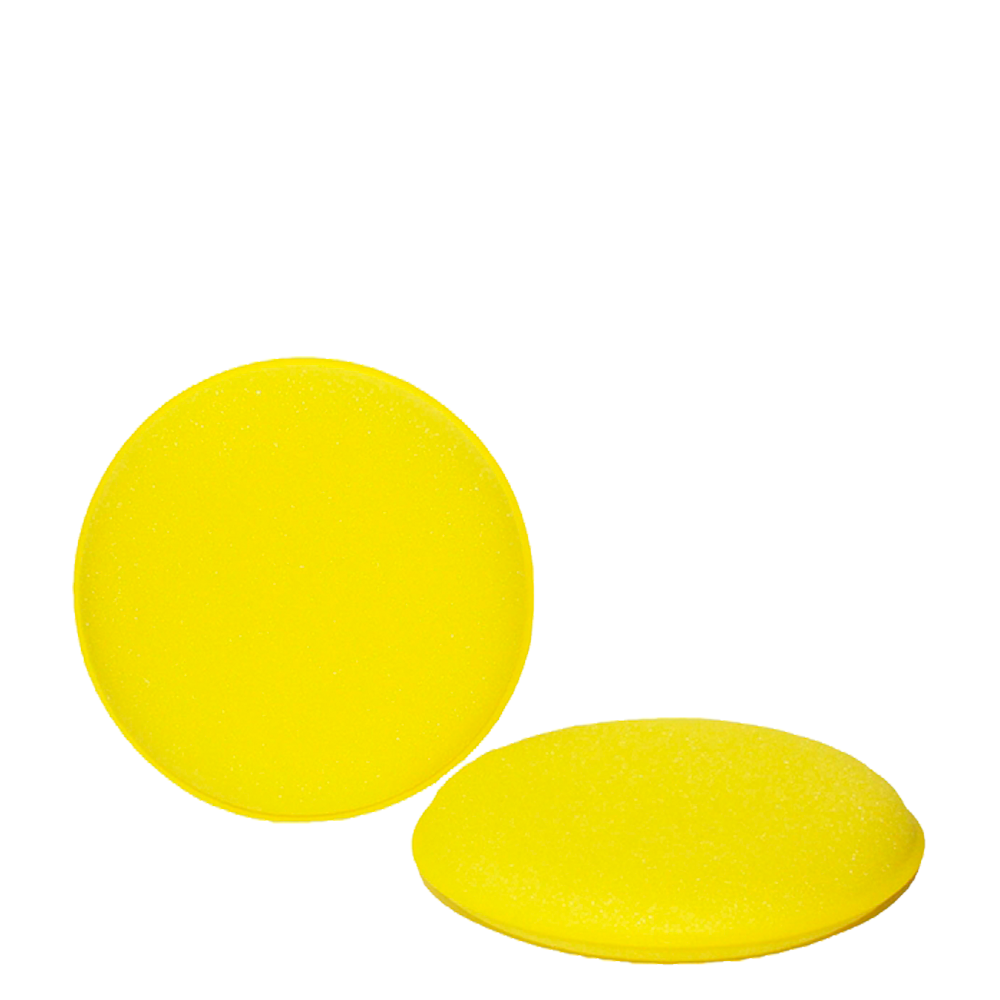 4&quot; Yellow Round Foam App (6 pk)